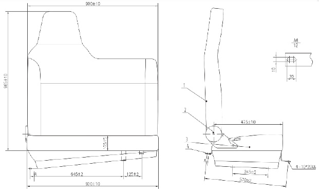 QC-QKF型-乘客座椅-2