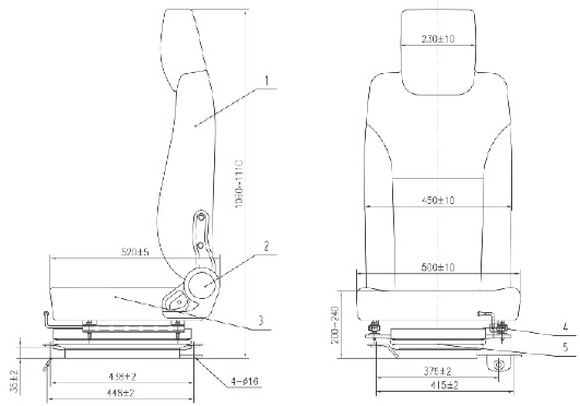 QC-QK型司机座椅-2